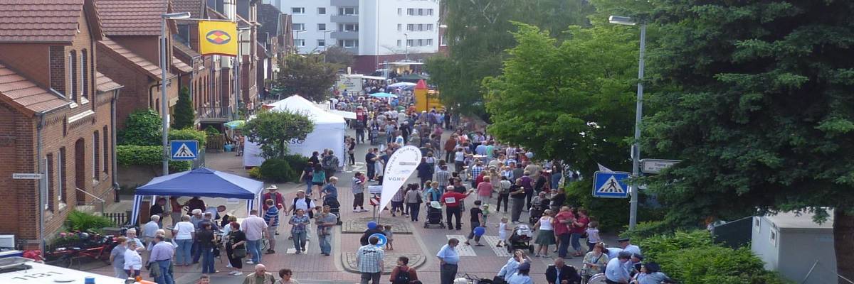 Blick über das Eichstraßenfest ©Stadt Laatzen