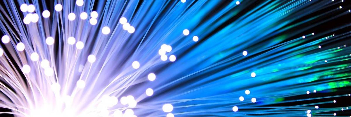 Bündel von Glasfasern