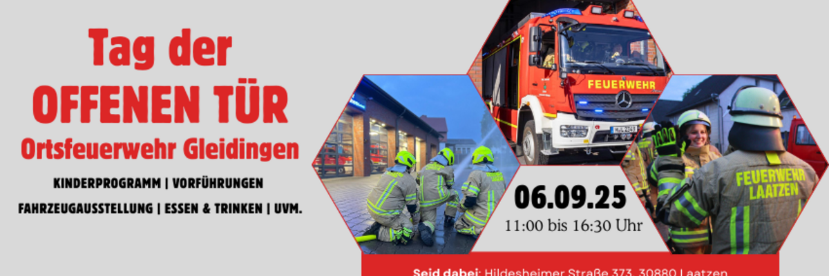 Banner mit drei Bildern und Kurzbeschreibung der Veranstaltung