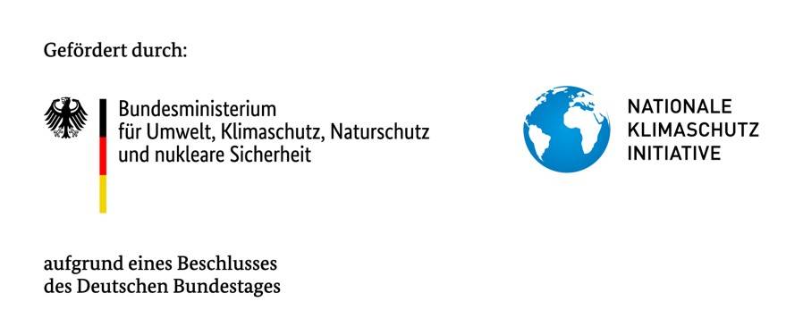 Zwei Logos der F&ouml;rdergeldgeber