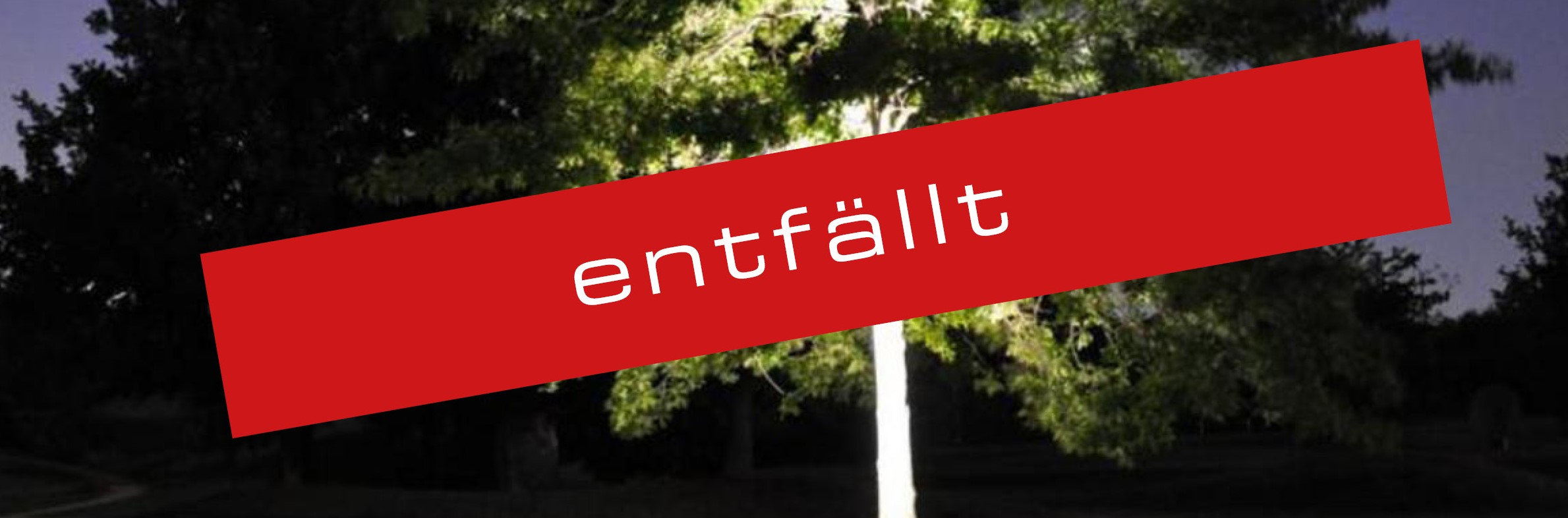 entfällt Lichtführung