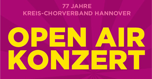 Plakat Kreis Chorverband Hannover e.V
