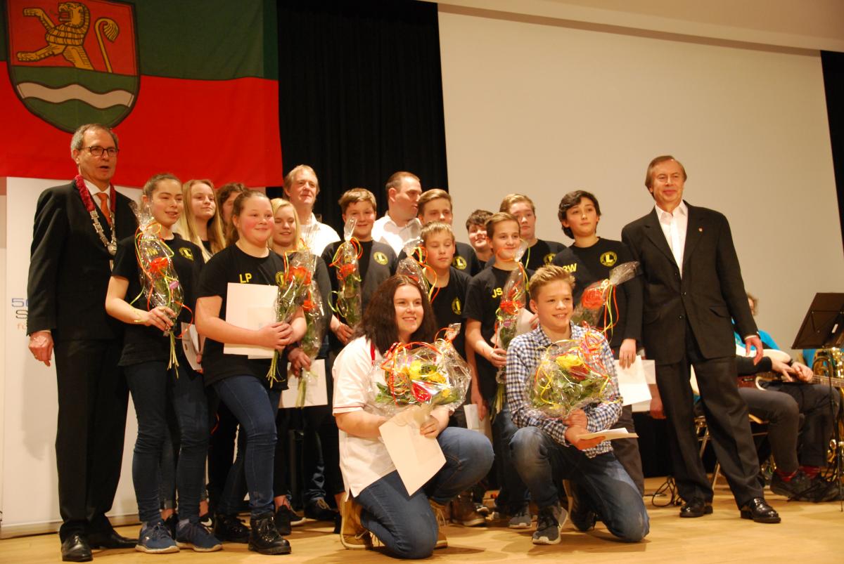 Sportlerehrung auf dem Neujahrsempfang 2018