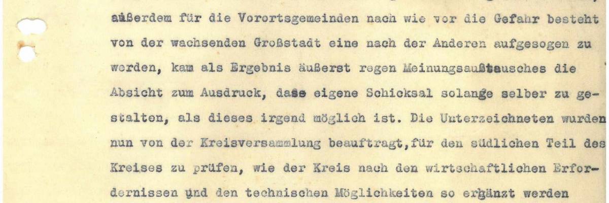 Historisches Schriftstück