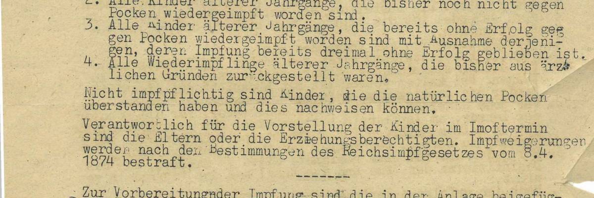 Historisches Schriftstück