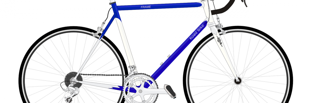 Grafik eines Rennrads