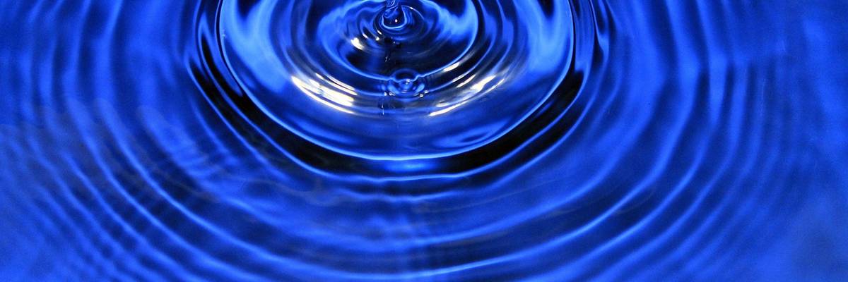 Wasser © Pixabay Wasserkreise