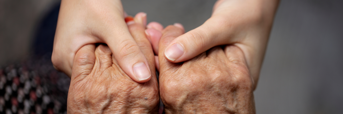 Hände die sich halten