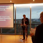 Bereits bei seiner Begrüßungsansprache würdigte Laatzens Bürgermeister Jürgen Köhne die Leistung des Ehrenbürger Pierre Giovannelli, der im Juli diesen Jahres verstarb.