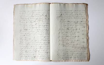 Historisches Dokument