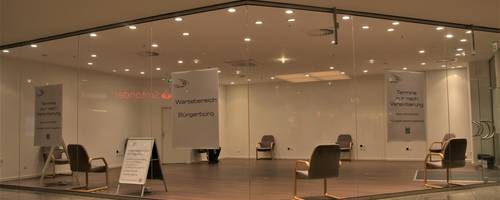 Neuer Wartebereich des Bürgerbüros