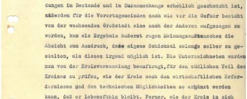 Historische Schrift aus dem Archiv auf vergilbtem Papier