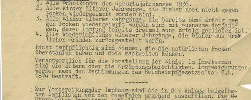 Historisches Schriftstück