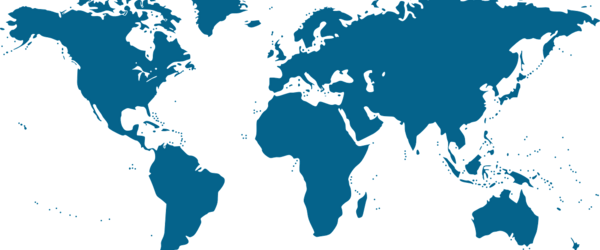 Symbolische Übersicht der Kontinente
