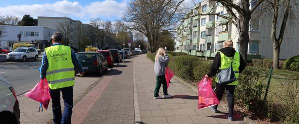 Gruppe von Sammlerinnen in Laatzen-Mitte